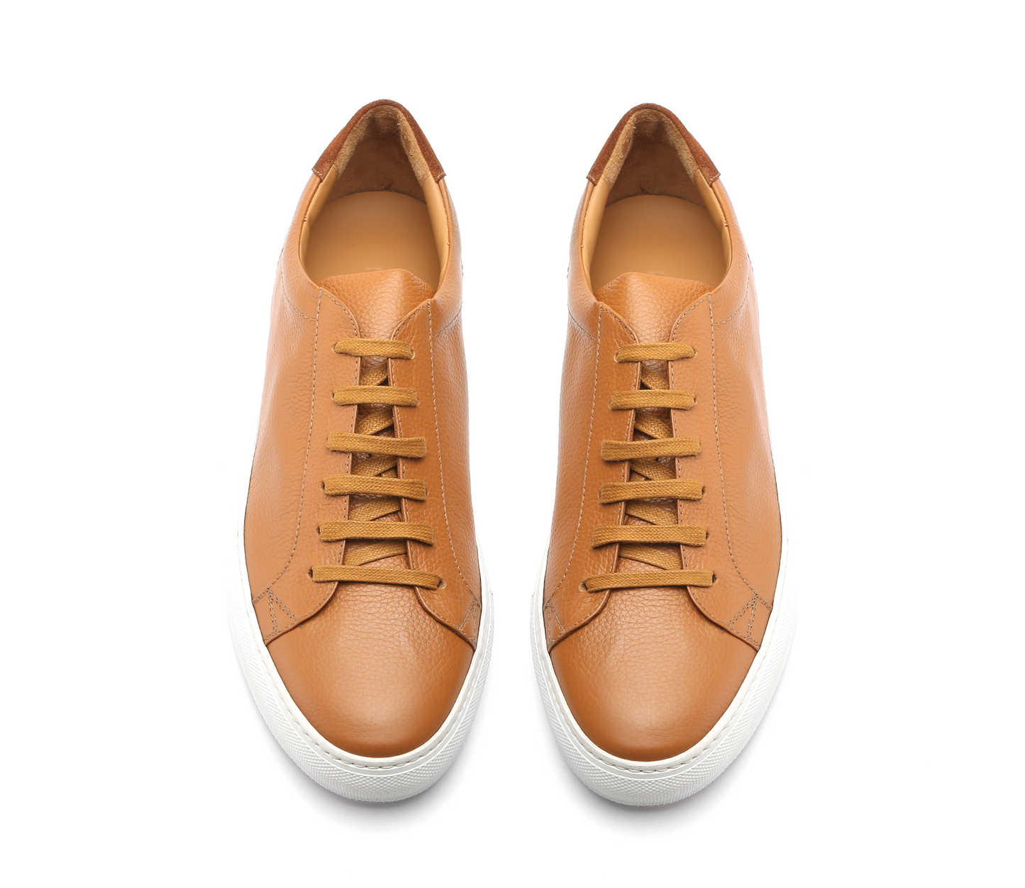 Handcrafted Italian Leather Sneakers - Terra