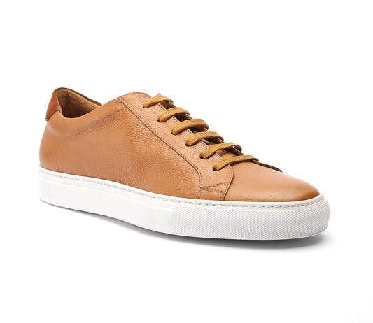 Handcrafted Italian Leather Sneakers - Terra
