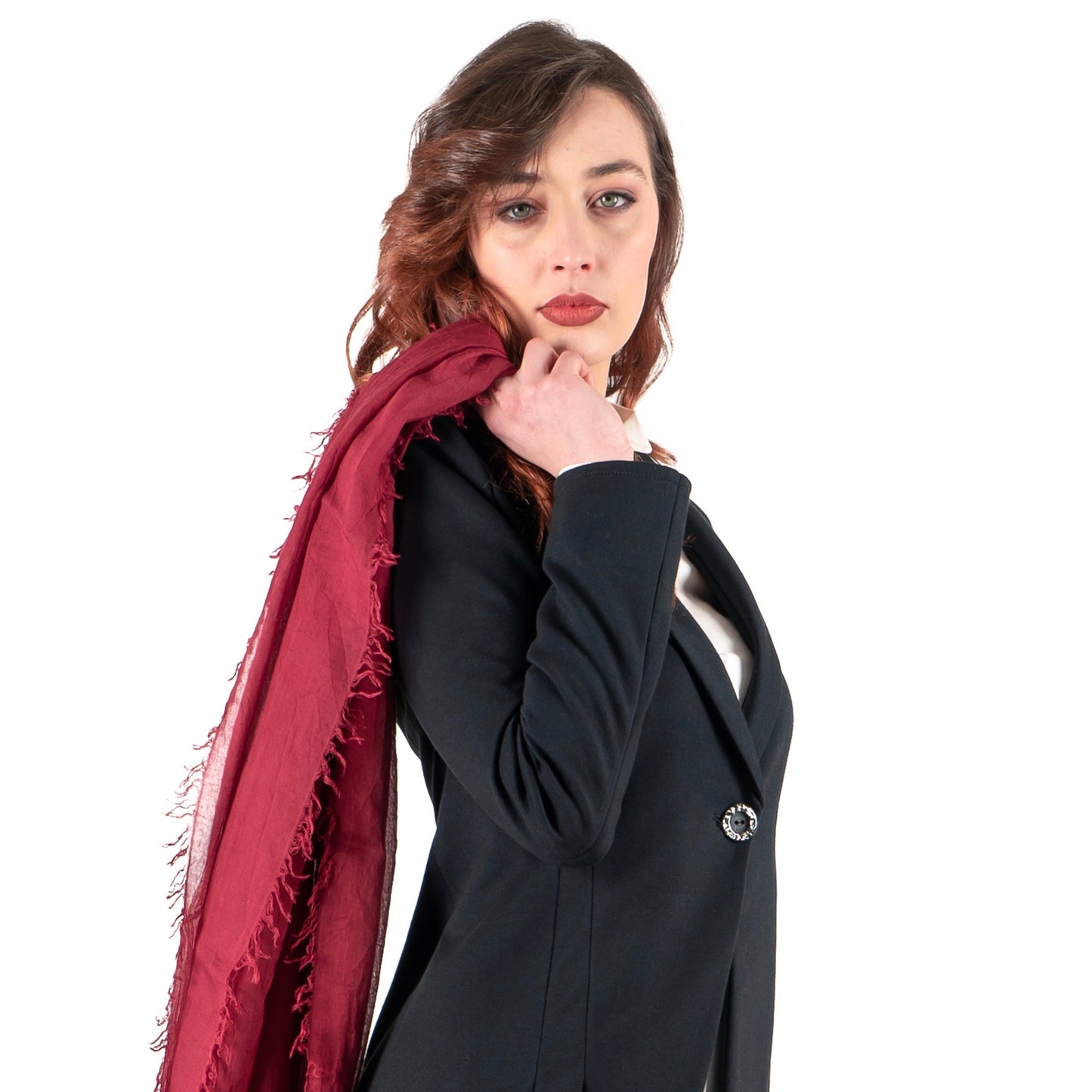 Elegant Organic Cotton Blazer