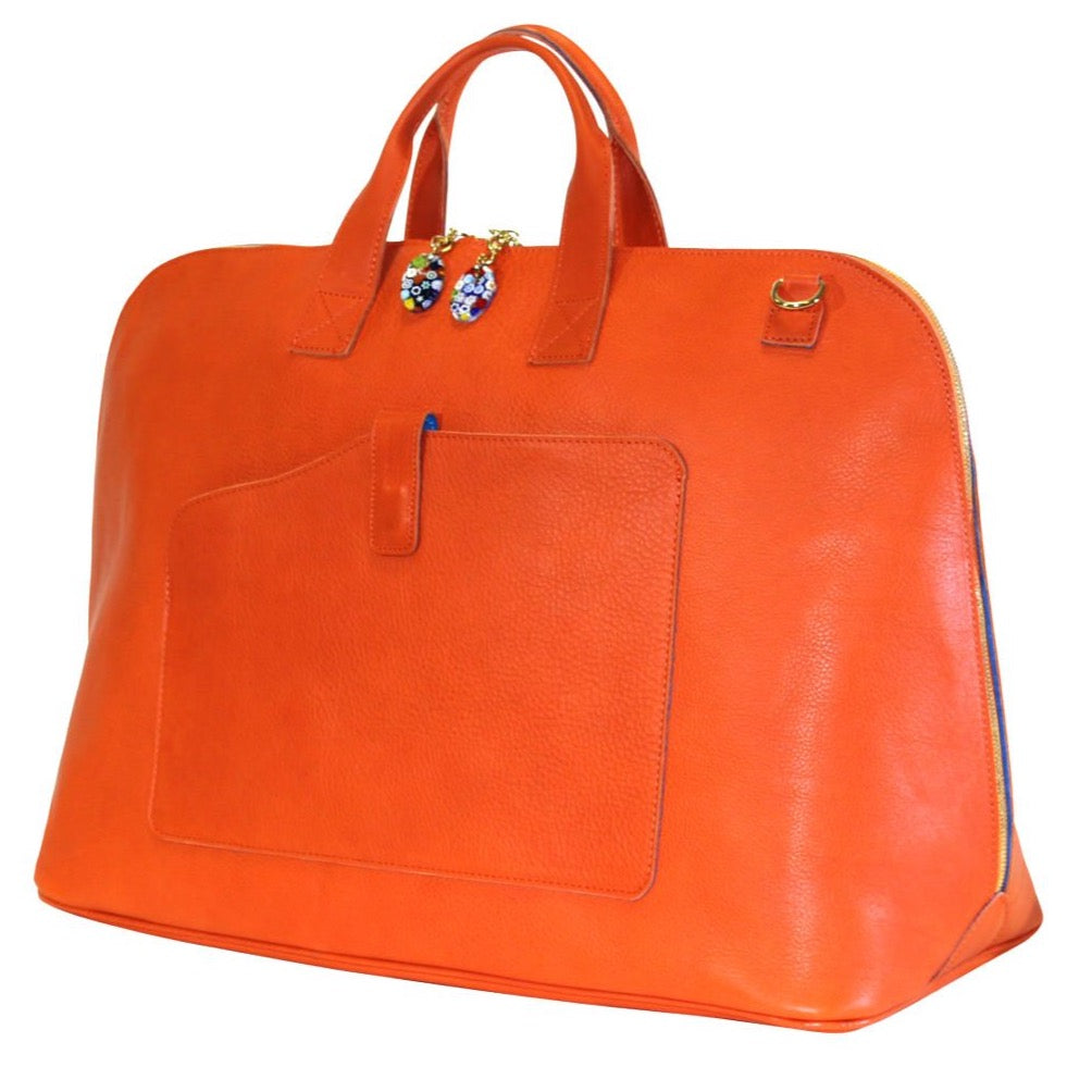 Woman Duffle Bag Orange